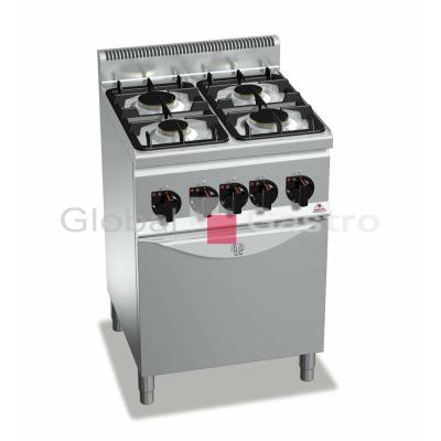 Plyn. sporák Bertos G6F4PW+FG1 (22,5 kW) | Bertos 117096807